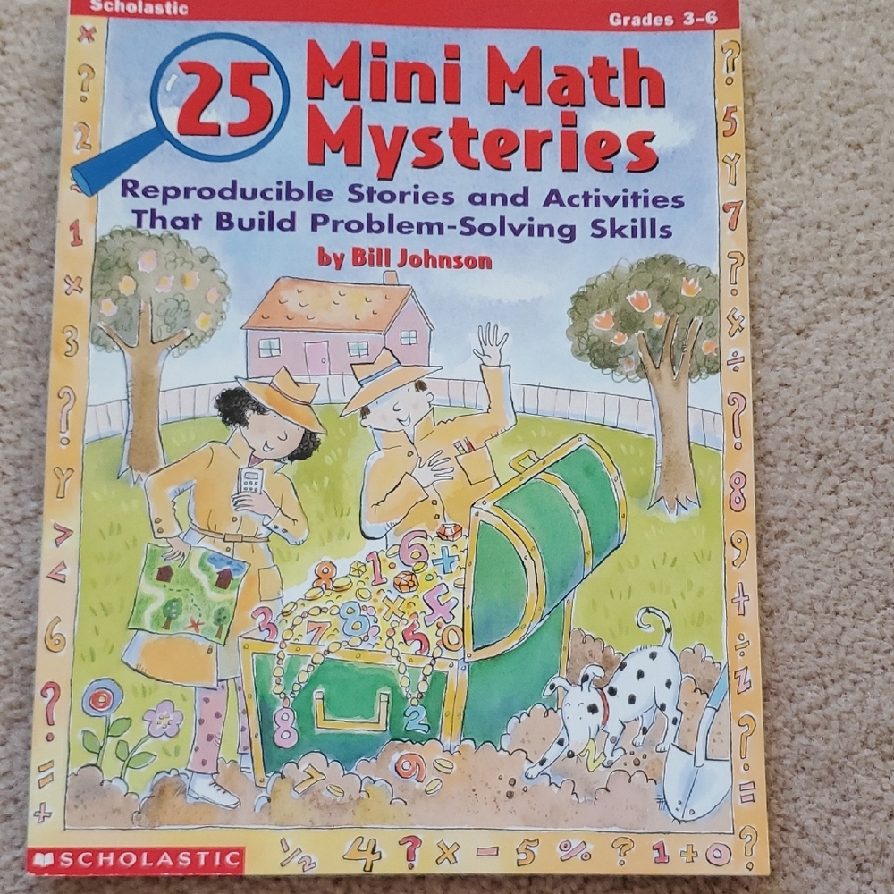 Mystery Math - 2 Books - Picture 2 of 7